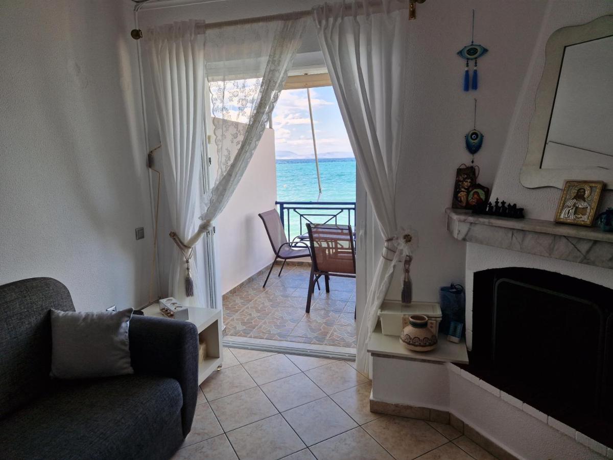 Апартаменти Korinthian Sea View Nerantza Екстер'єр фото