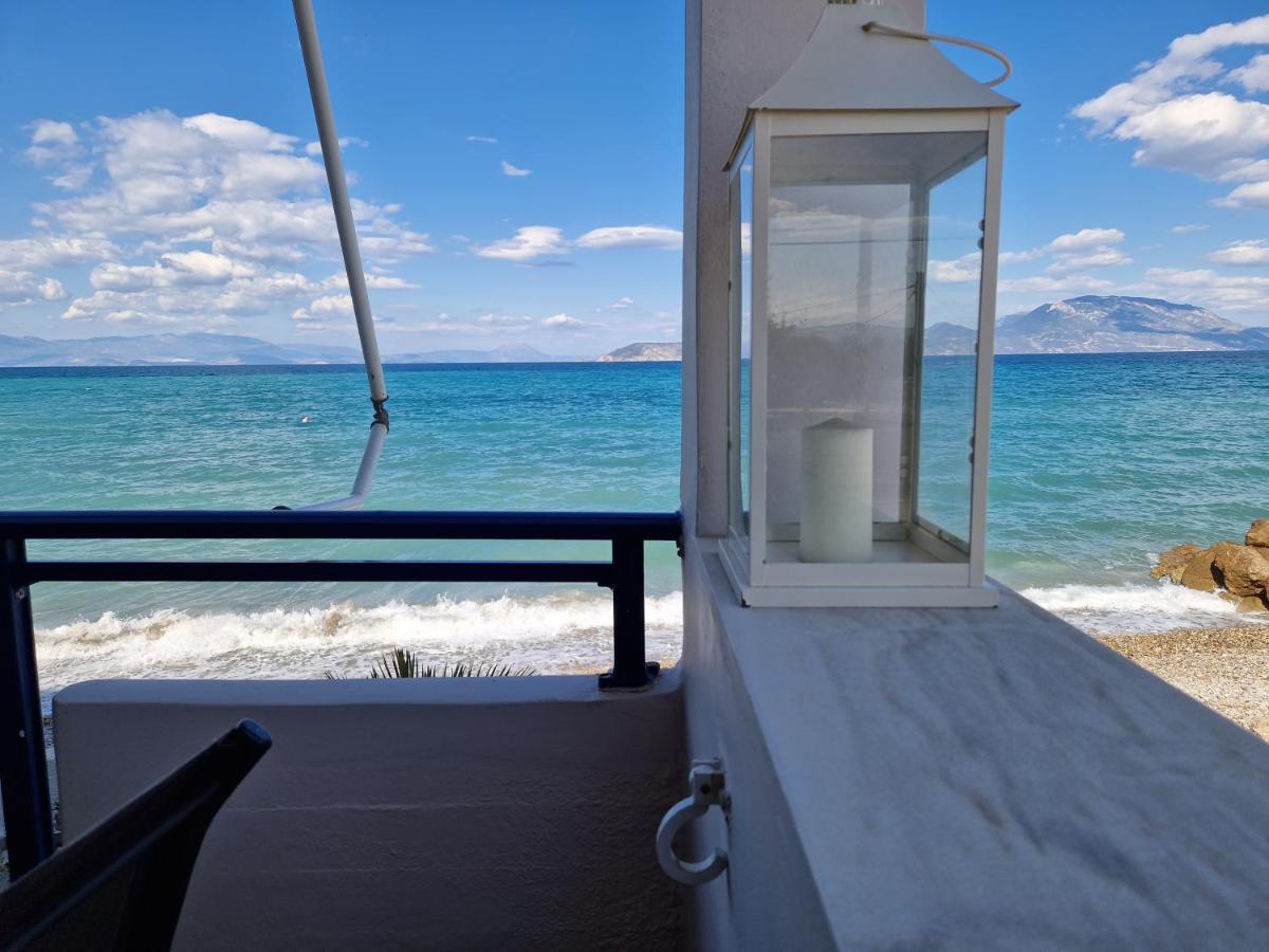 Апартаменти Korinthian Sea View Nerantza Екстер'єр фото